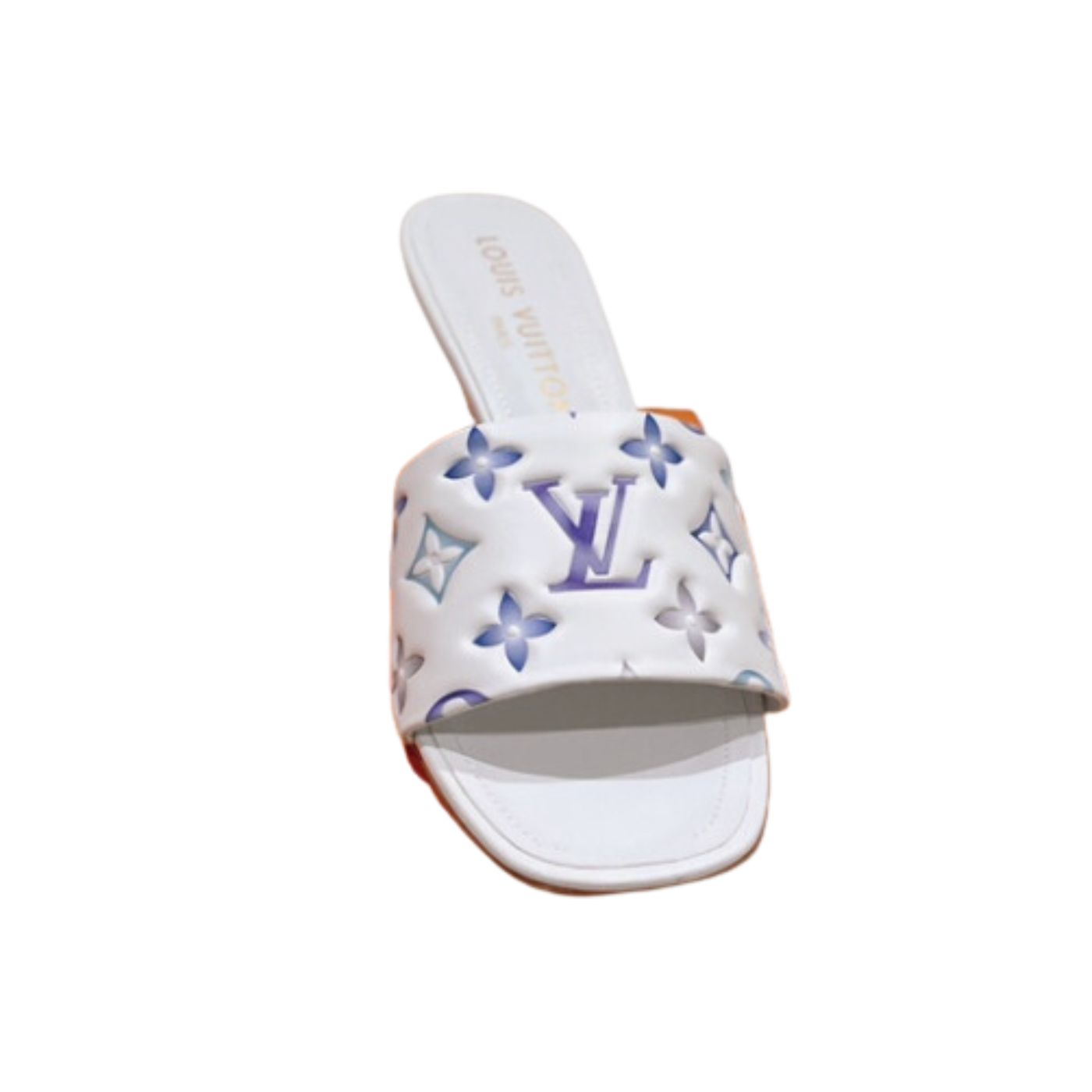 L0vis Vvtt0n Revival Mule White For Women