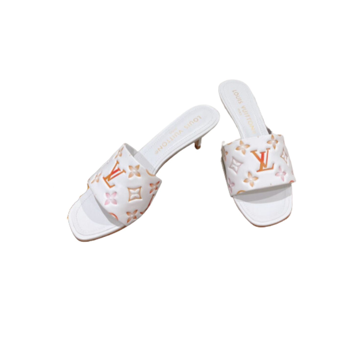 L0vis Vvtt0n Revival Mule White For Women