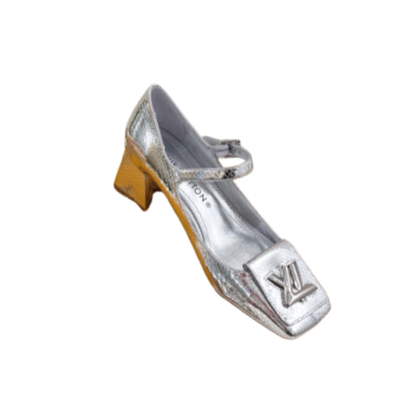 L0vis Vvtt0n Shake Pump Silver For Women 5.5 cm / 2.2-inch