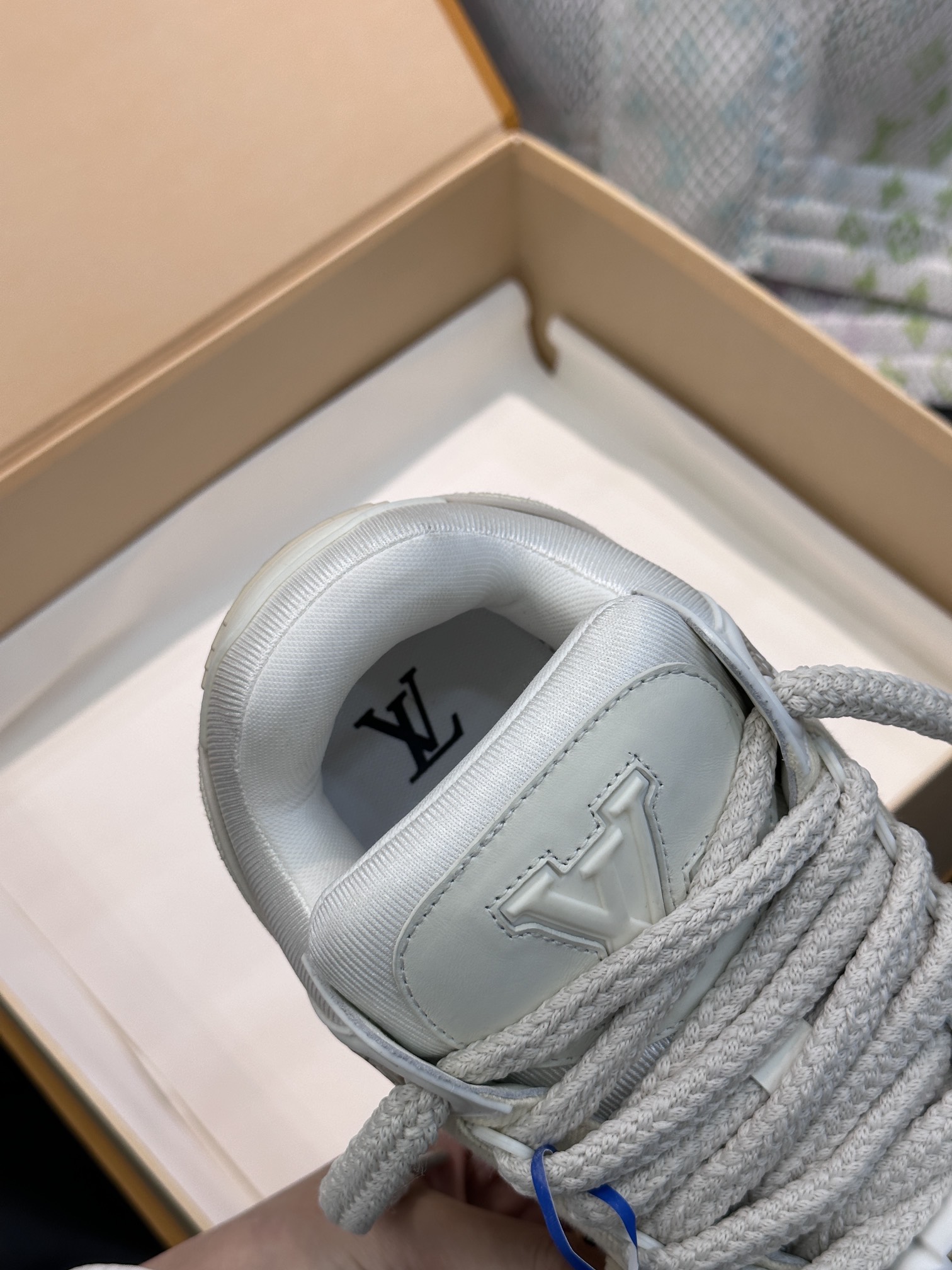 L0vis Vvtt0n Trainer Maxi Sneaker LV Beige For Women