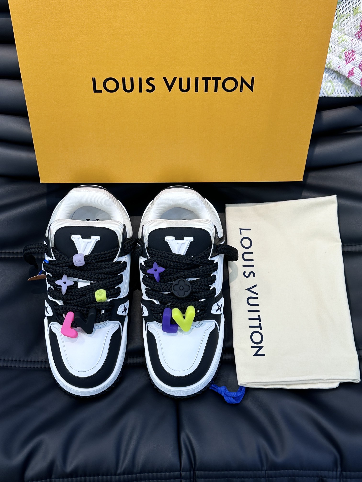 L0vis Vvtt0n Trainer Maxi Sneaker LV Black For Women