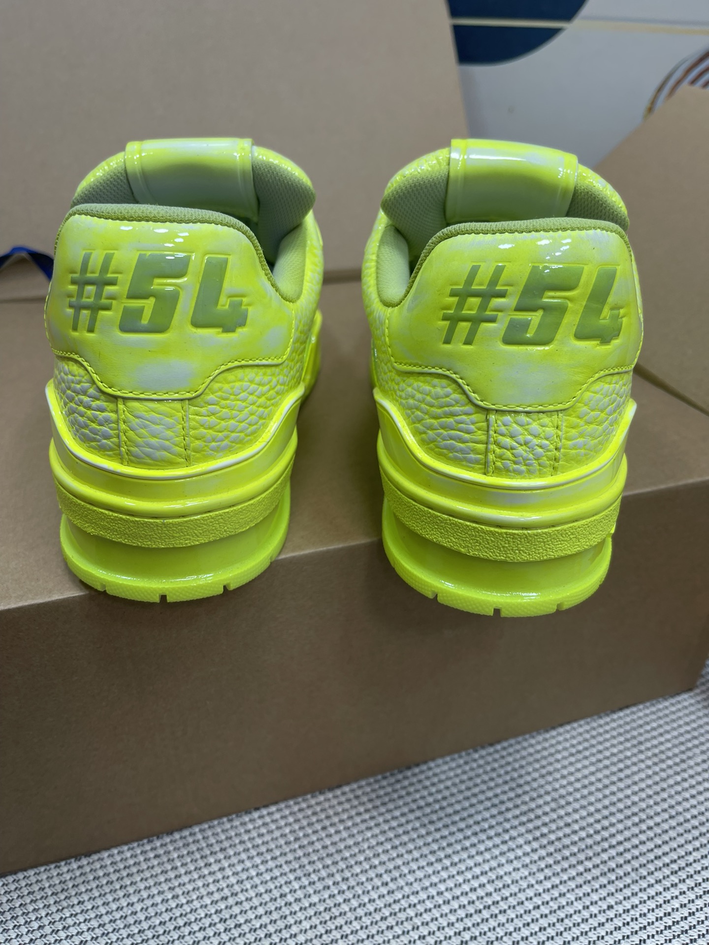 L0vis Vvtt0n Trainer Sneaker LV Yellow For Women