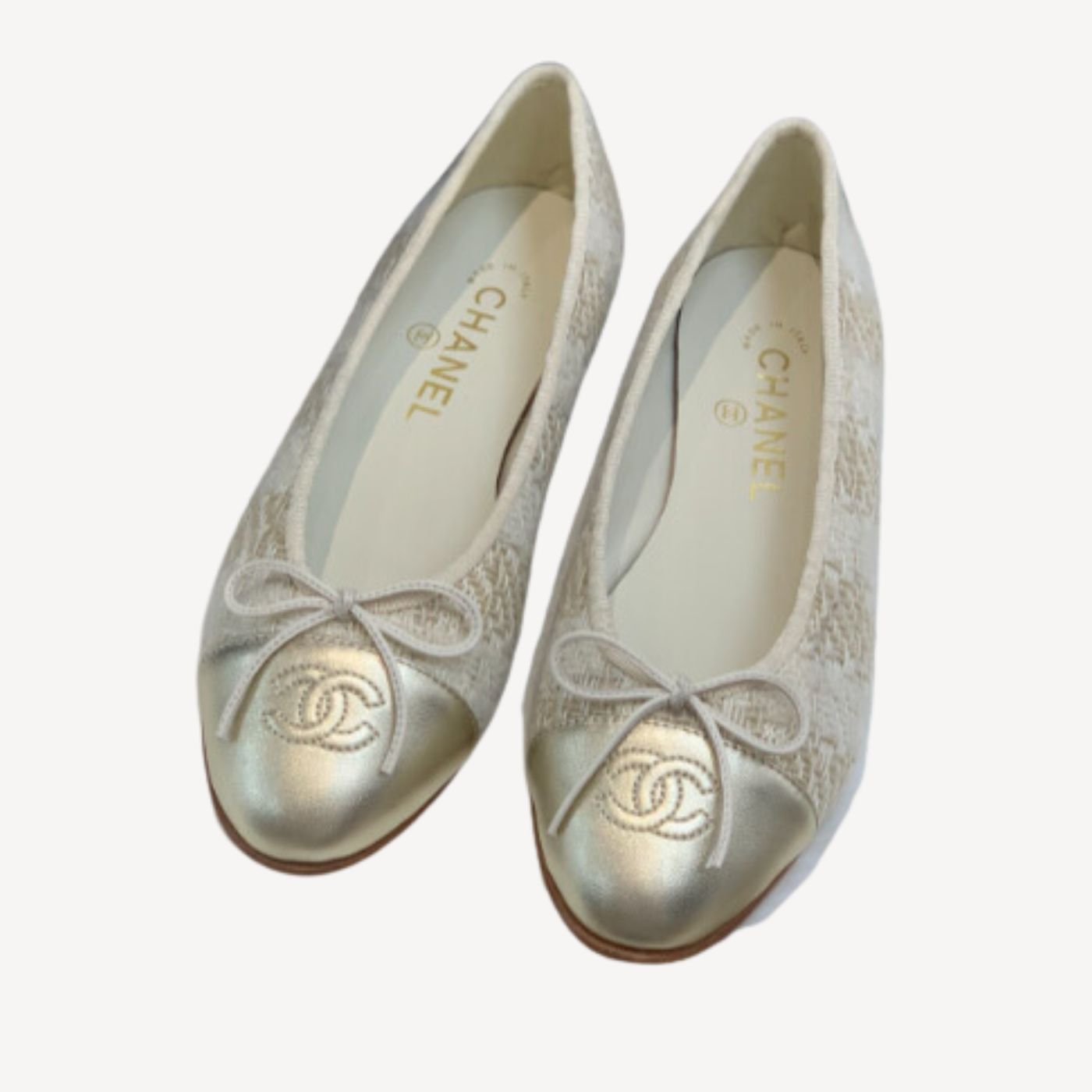 Ch**el Ballet Flats Multicolor For Women