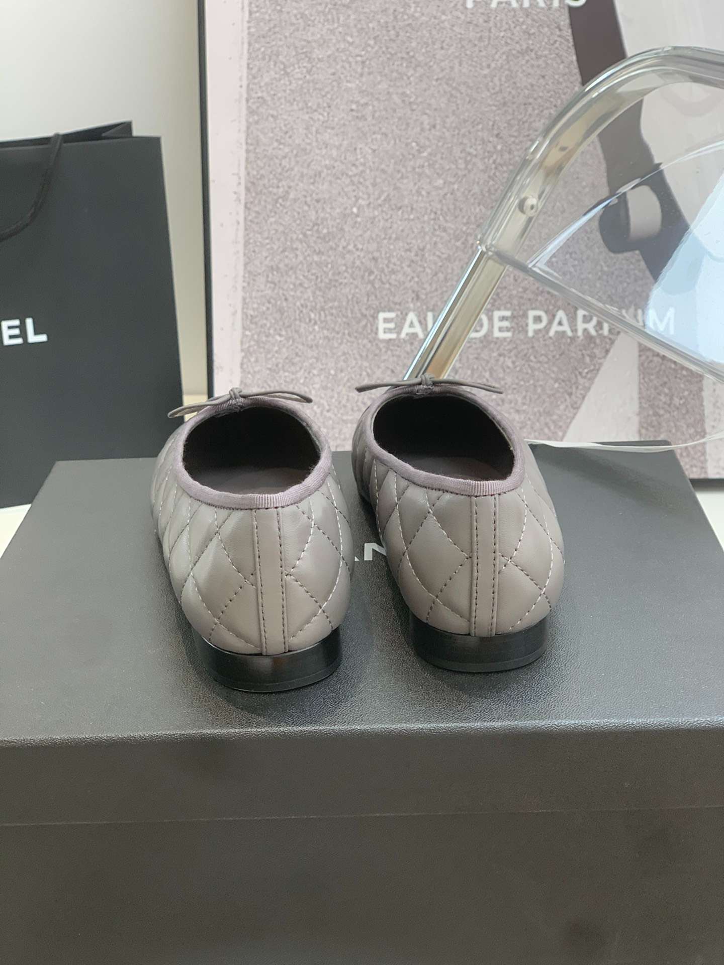 Ch**el Ballet Flats Dark Green For Women