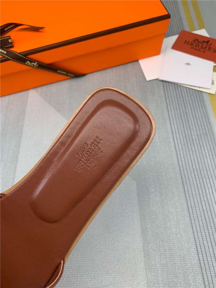 H**me5 Oran Sandal Dark Brown For Women