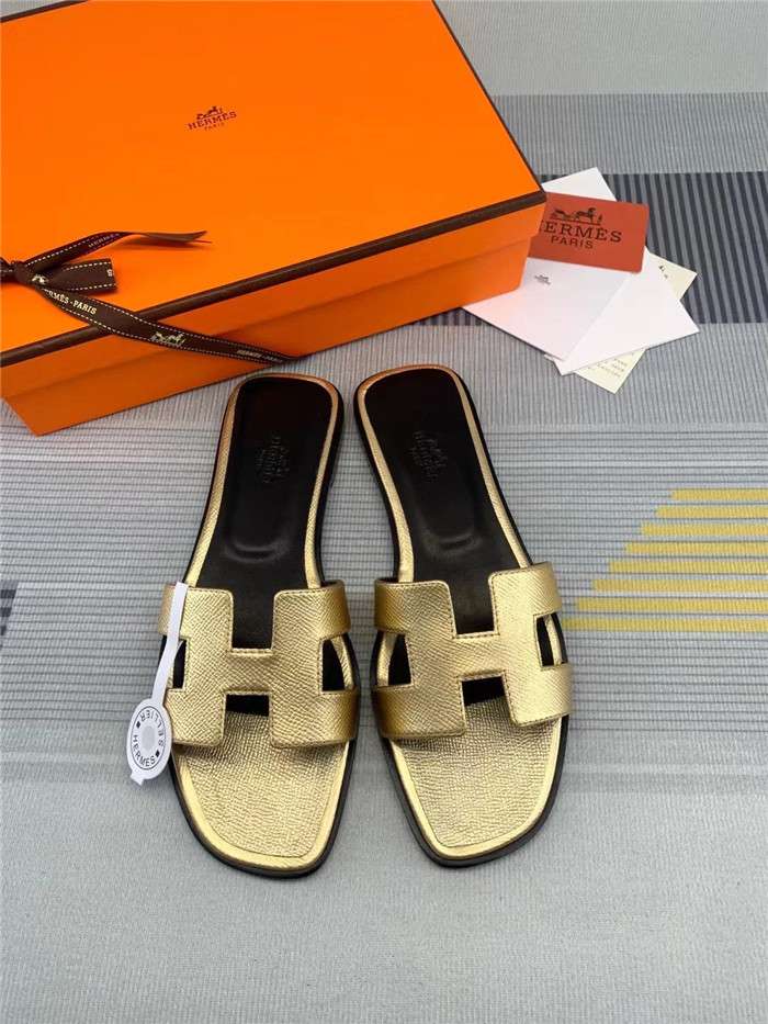 H**me5 Oran Sandal Gold For Women