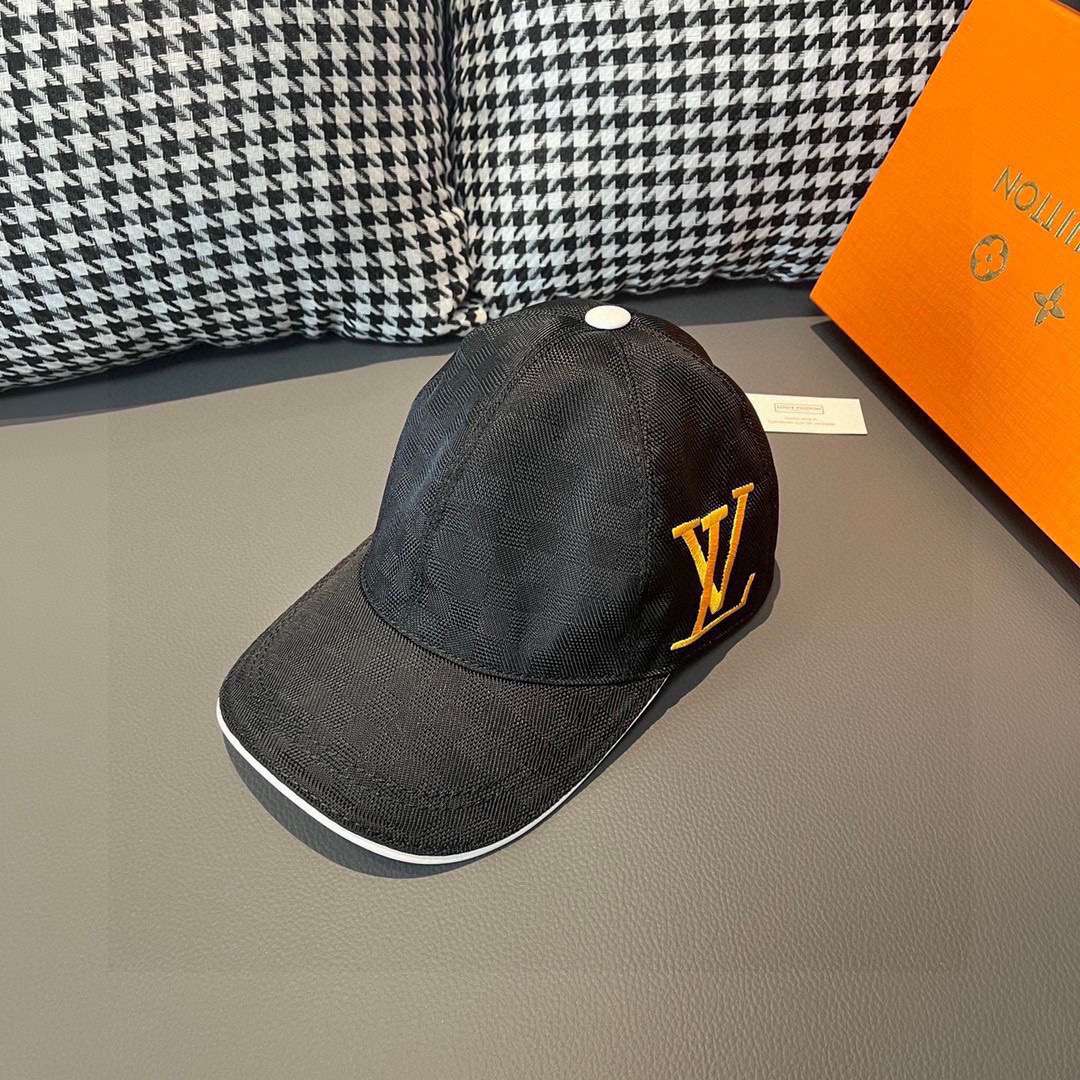 L0vis Vvtt0n Epi Monogram Cap Black For Men