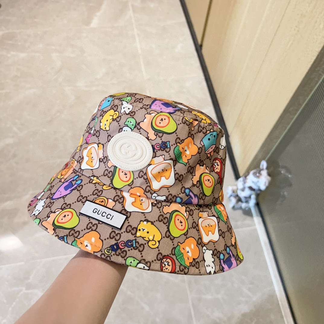 Gvc*1 Bucket Hat Brown For Women