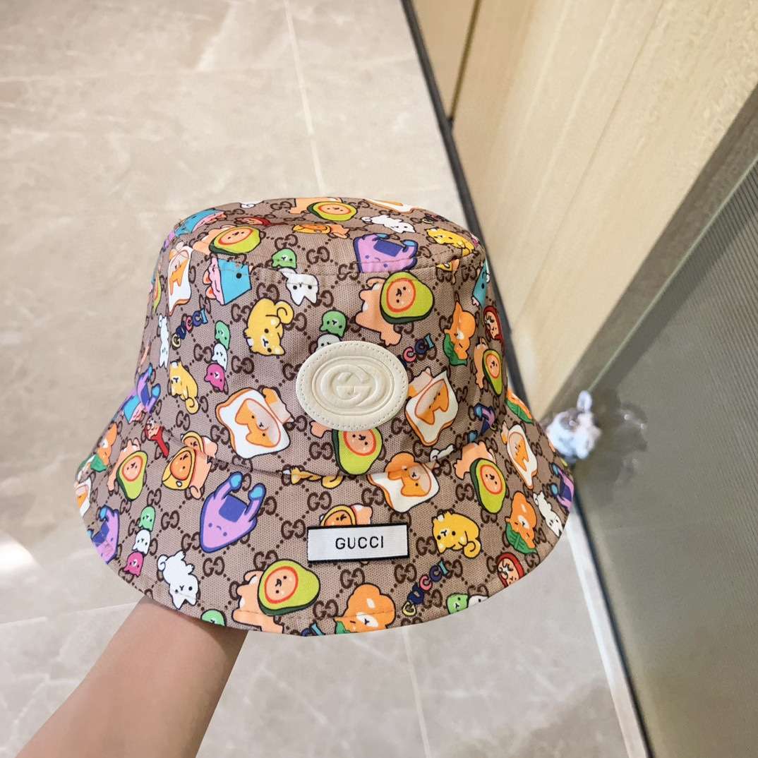 Gvc*1 Bucket Hat Brown For Women