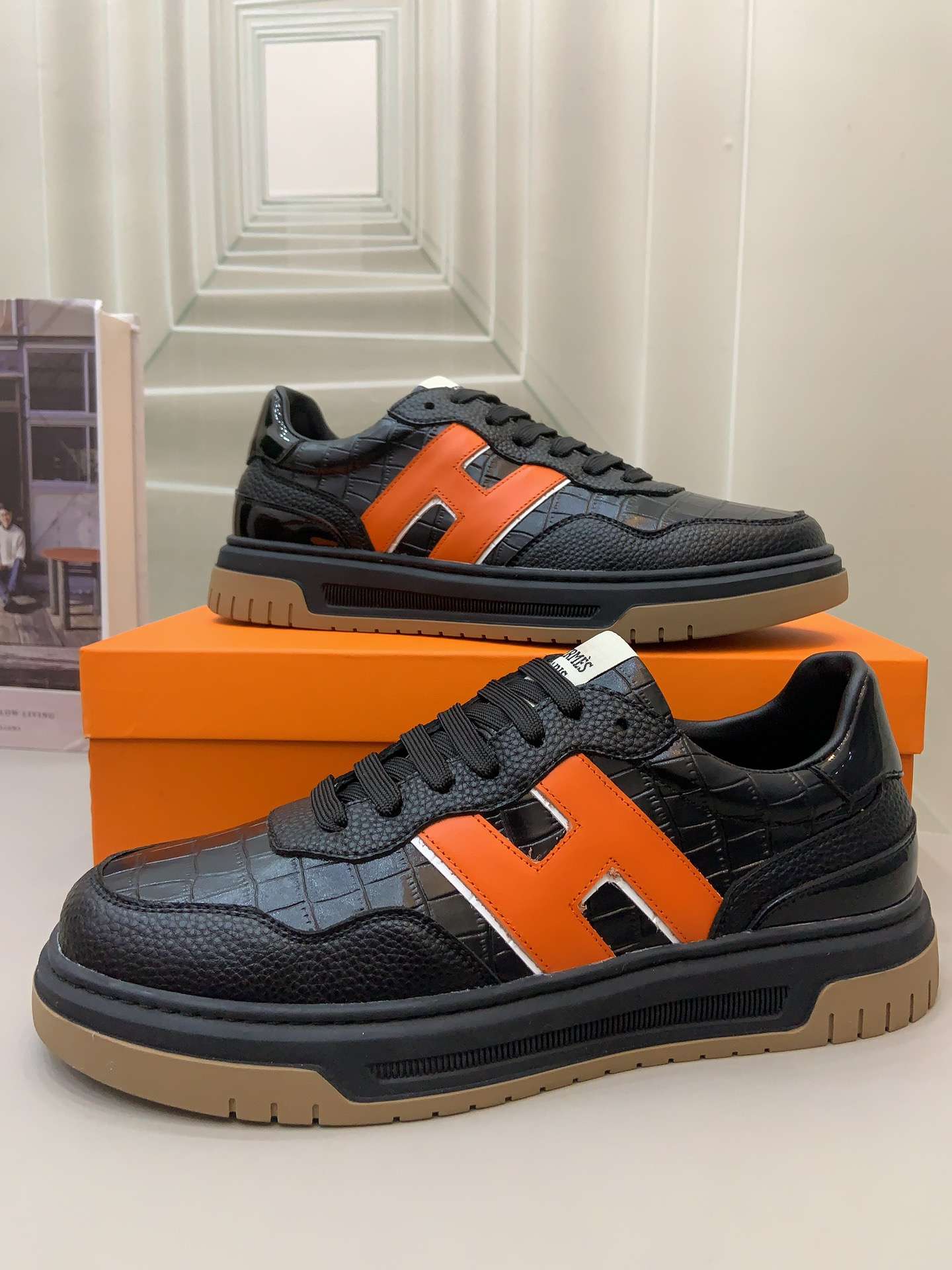 H**me5 Boomerang Sneaker Black For Men