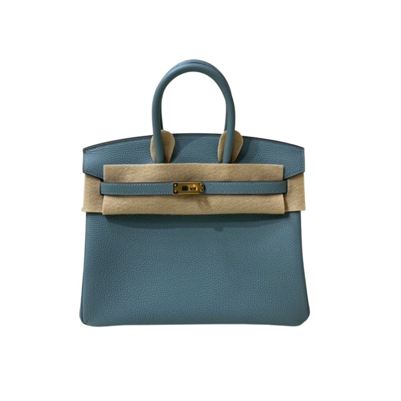 H**me5 Birkin 25 Beton Togo Jade Green For Women 25cm / 9.8in
