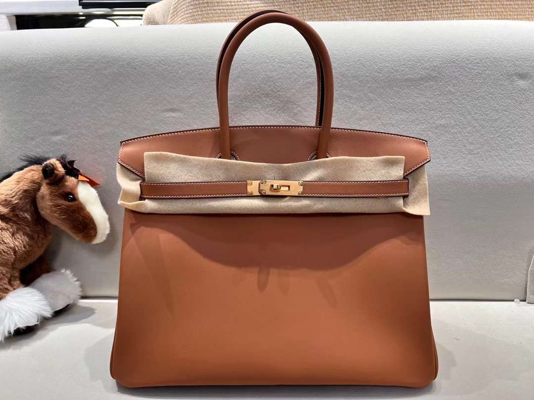 H**me5 Birkin 35 Brown For Women 35cm / 13.8in