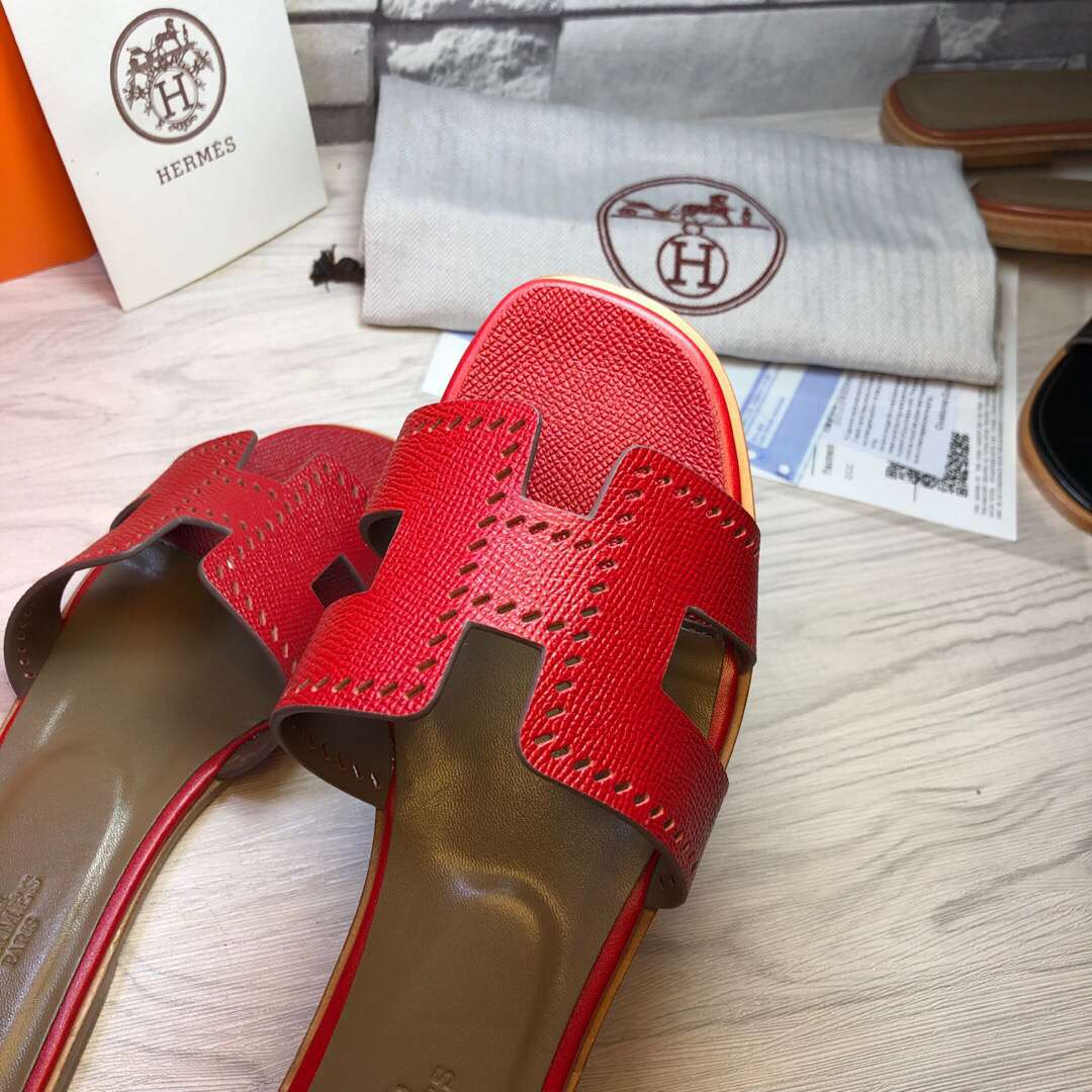 H**me5 Oran Sandal Red For Women