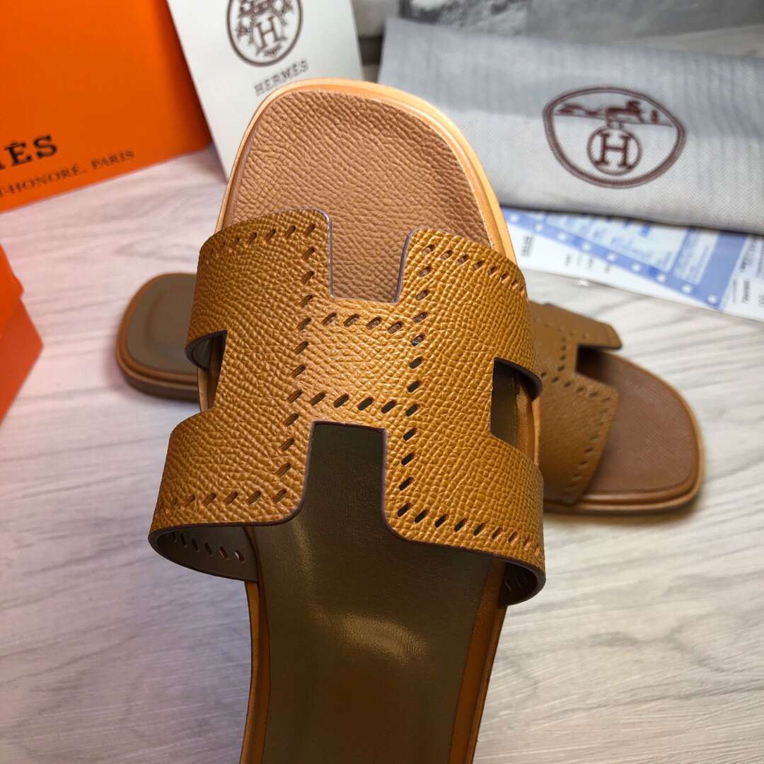 H**me5 Oran Sandal Dark Brown For Women