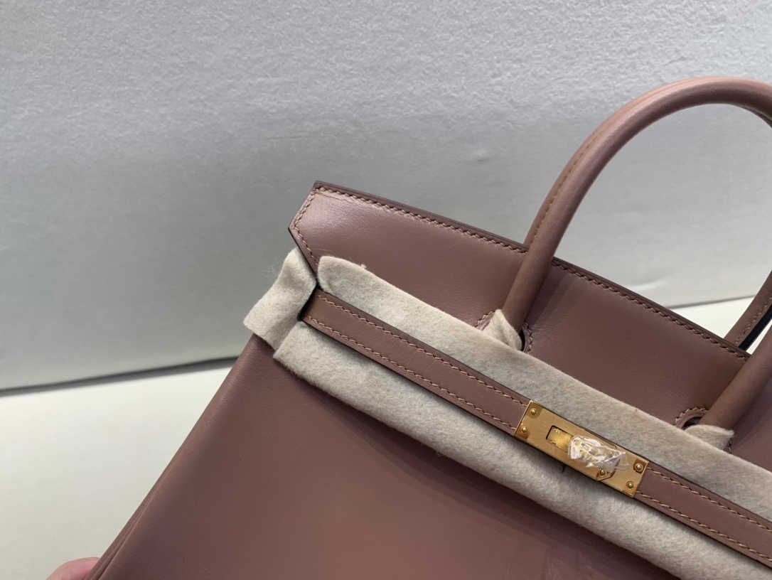 H**me5 Birkin 25 Beton Swift Bordeaux For Women 25cm / 9.8in