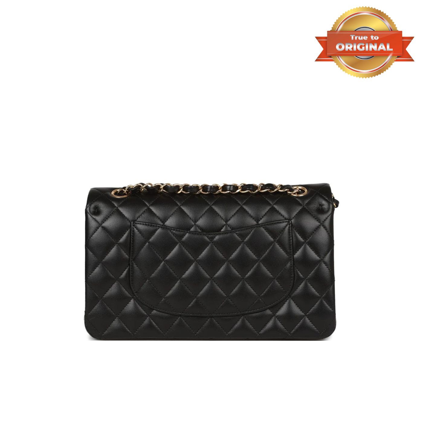 [True-to-ORIGINAL] Ch**el Classic Flap Bag Black For Women 10.2in/26cm