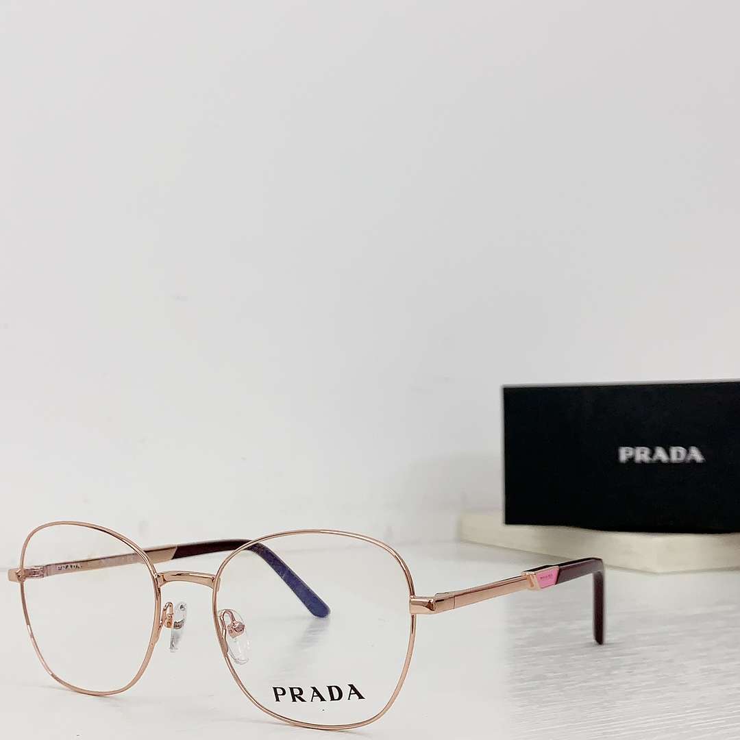 Pra*a Round Glasses Pink For Women