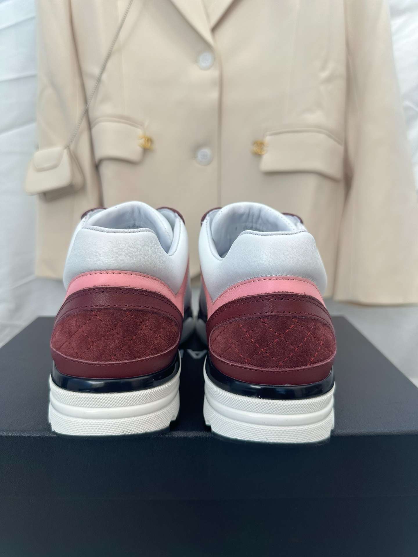 Ch**el Sneakers Pink For Women G45333 B14495 NS580