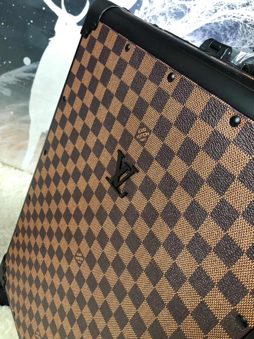 L0vis Vvtt0n Rolling Trunk Brown 55cm/21.6in