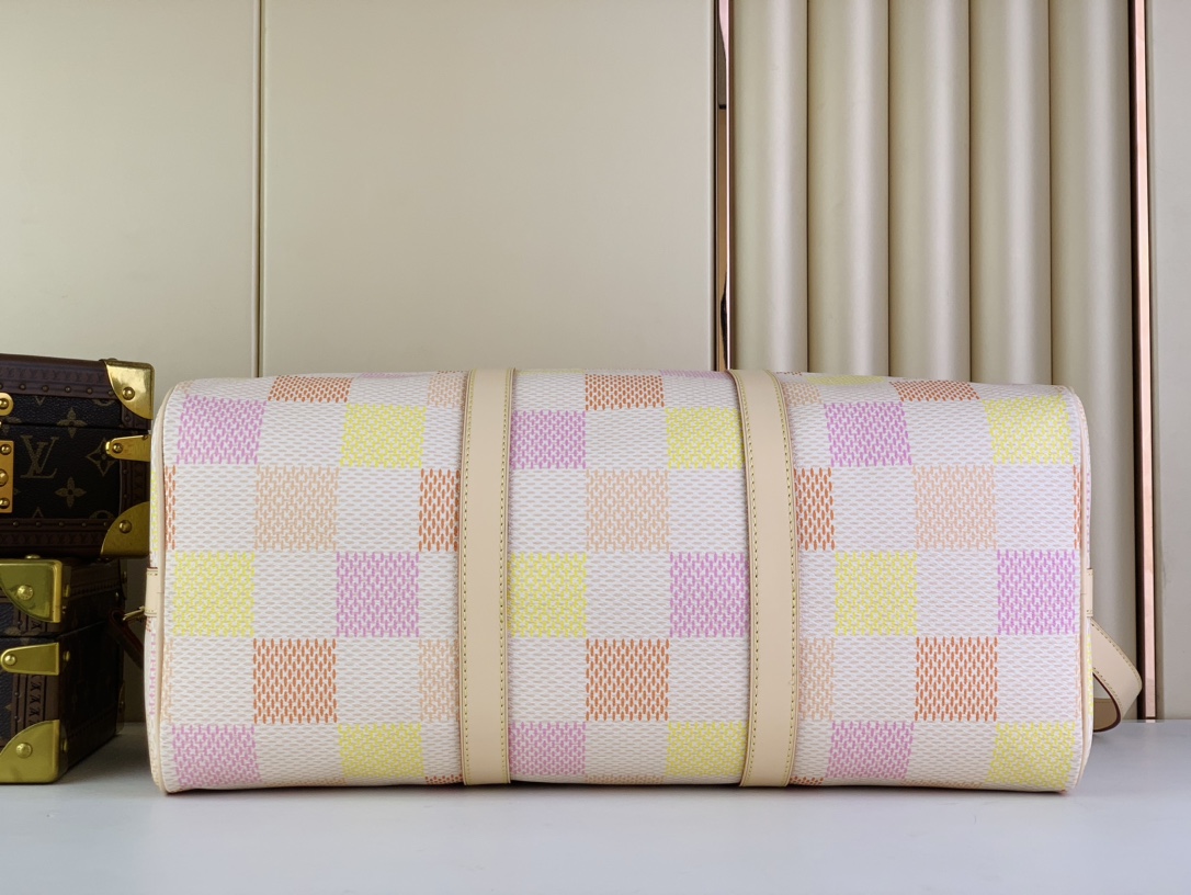 L0vis Vvtt0n Keepall Bandouliere 45 White 17.7in/45cm N40713