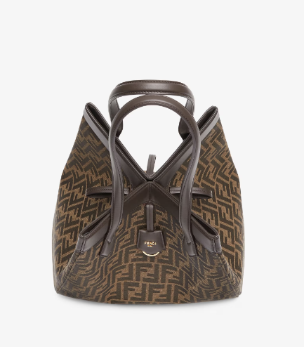 F**di Origami Large Brown Bag For Women 8BH415AFPMF1GL7 – 32.5 Cm/ 12.7 Inches