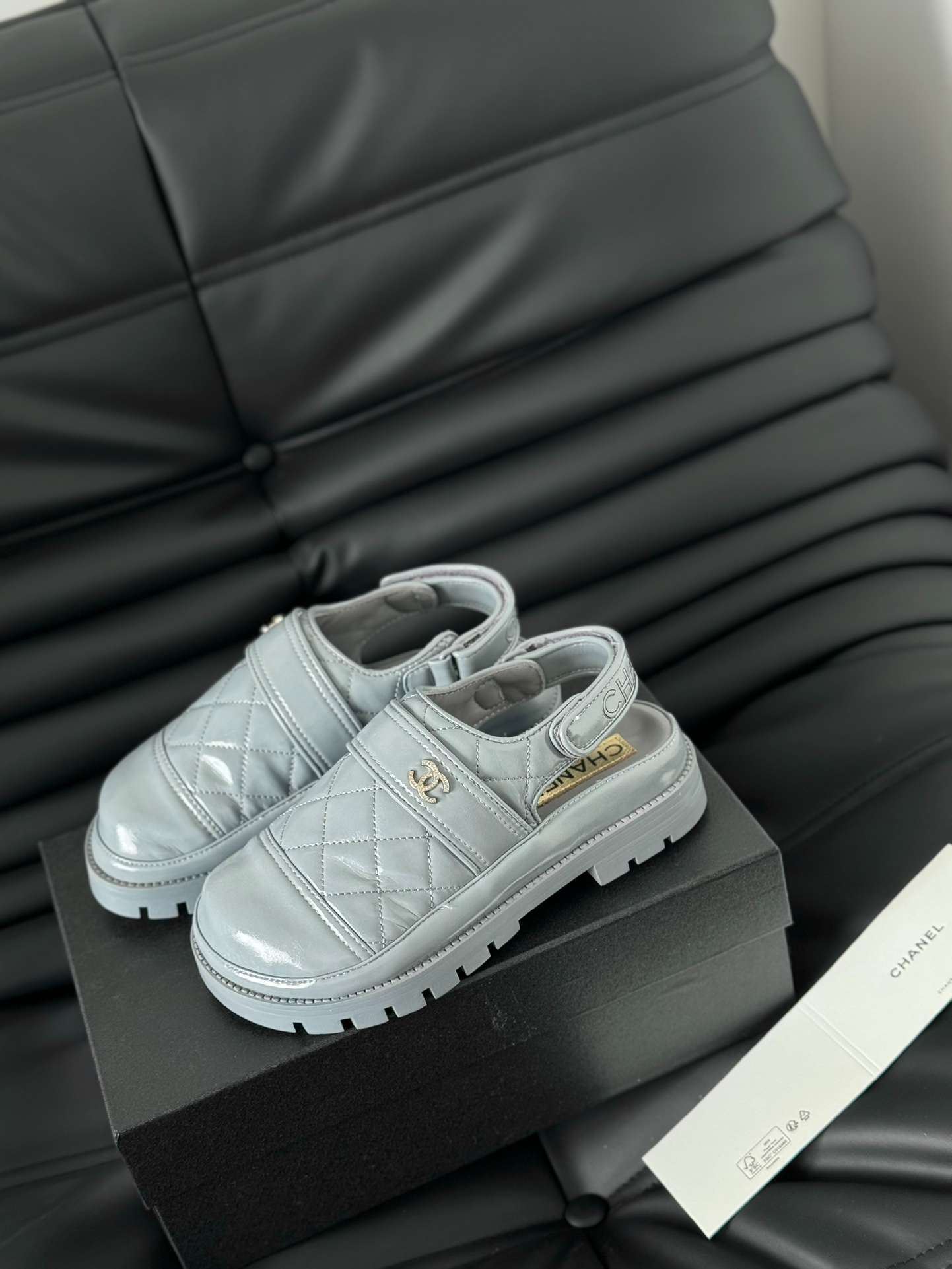 Ch**el Velcro Sandal Jade Green For Women