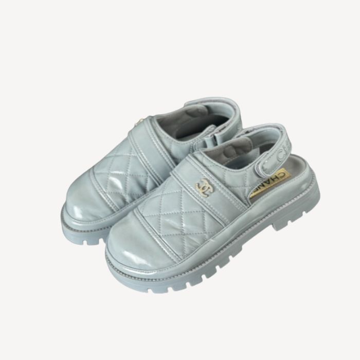 Ch**el Velcro Sandal Jade Green For Women