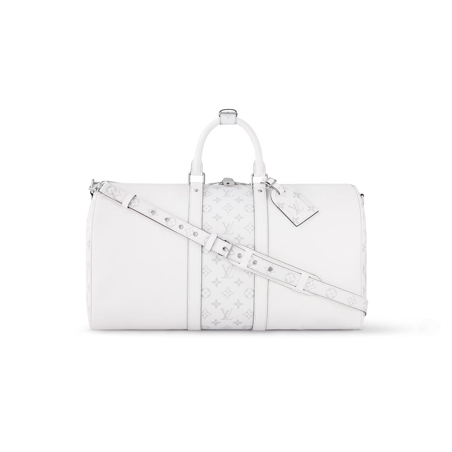 L0vis Vvtt0n Keepall Bandoulière 50 Bag White 19,7in/50cm M30885