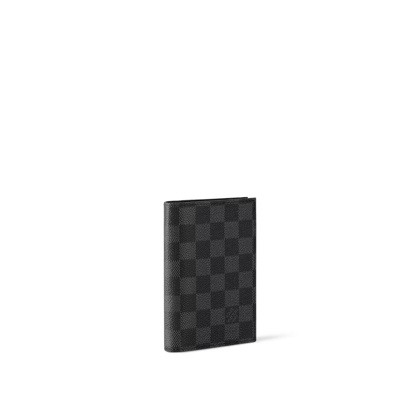 L0vis Vvtt0n Passport Cover Wallet Black For Men 5.5in/14cm N64411