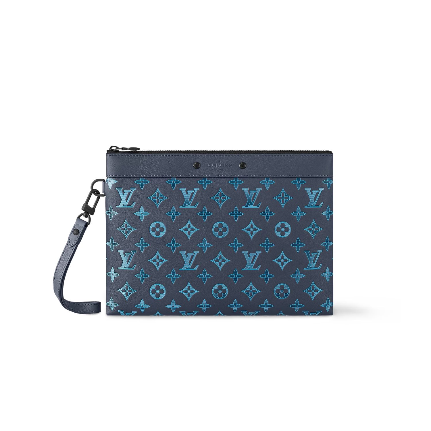 L0vis Vvtt0n Pochette To Go Blue For Men 11.8in/30cm M82321