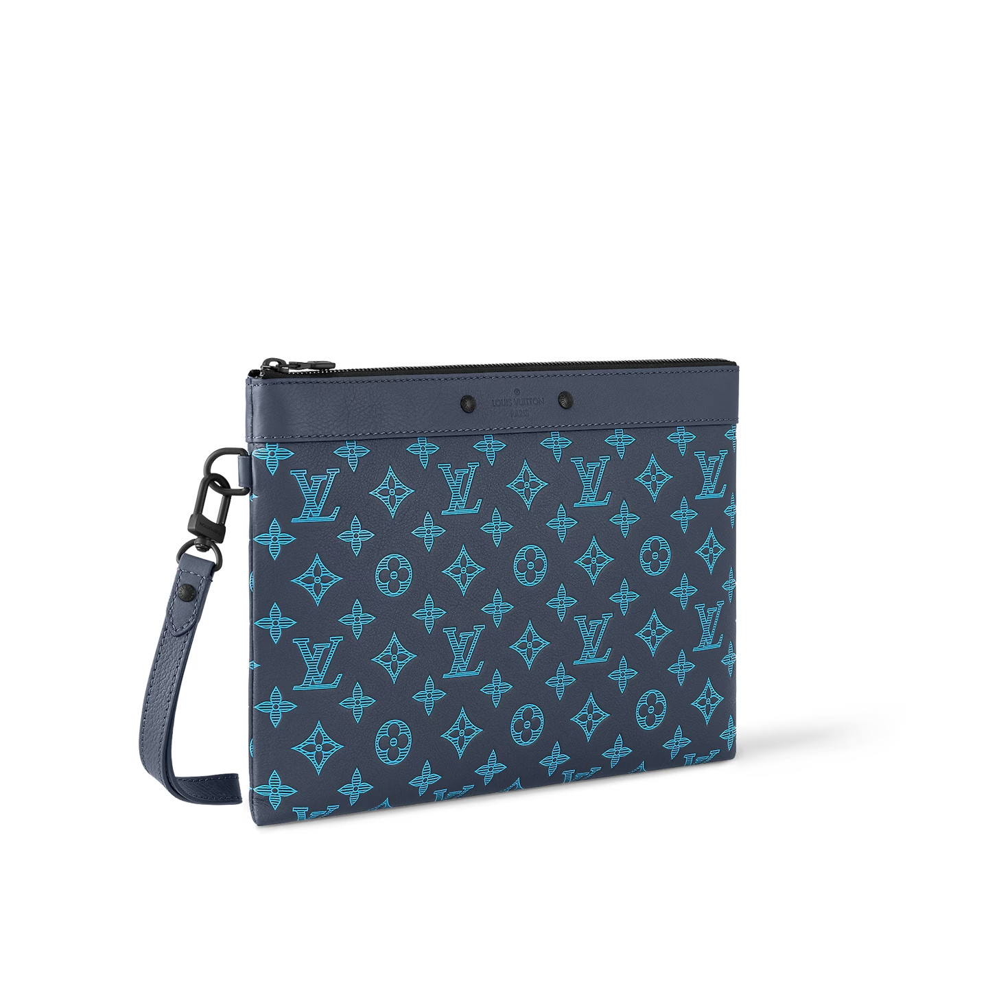 L0vis Vvtt0n Pochette To Go Blue For Men 11.8in/30cm M82321