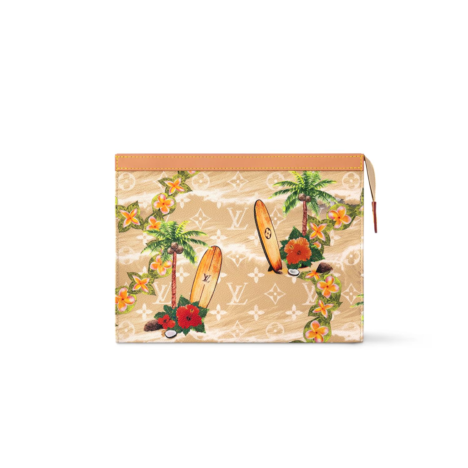 L0vis Vvtt0n Pochette Voyage Bag Yellow For Men 10,6in/27cm M83465