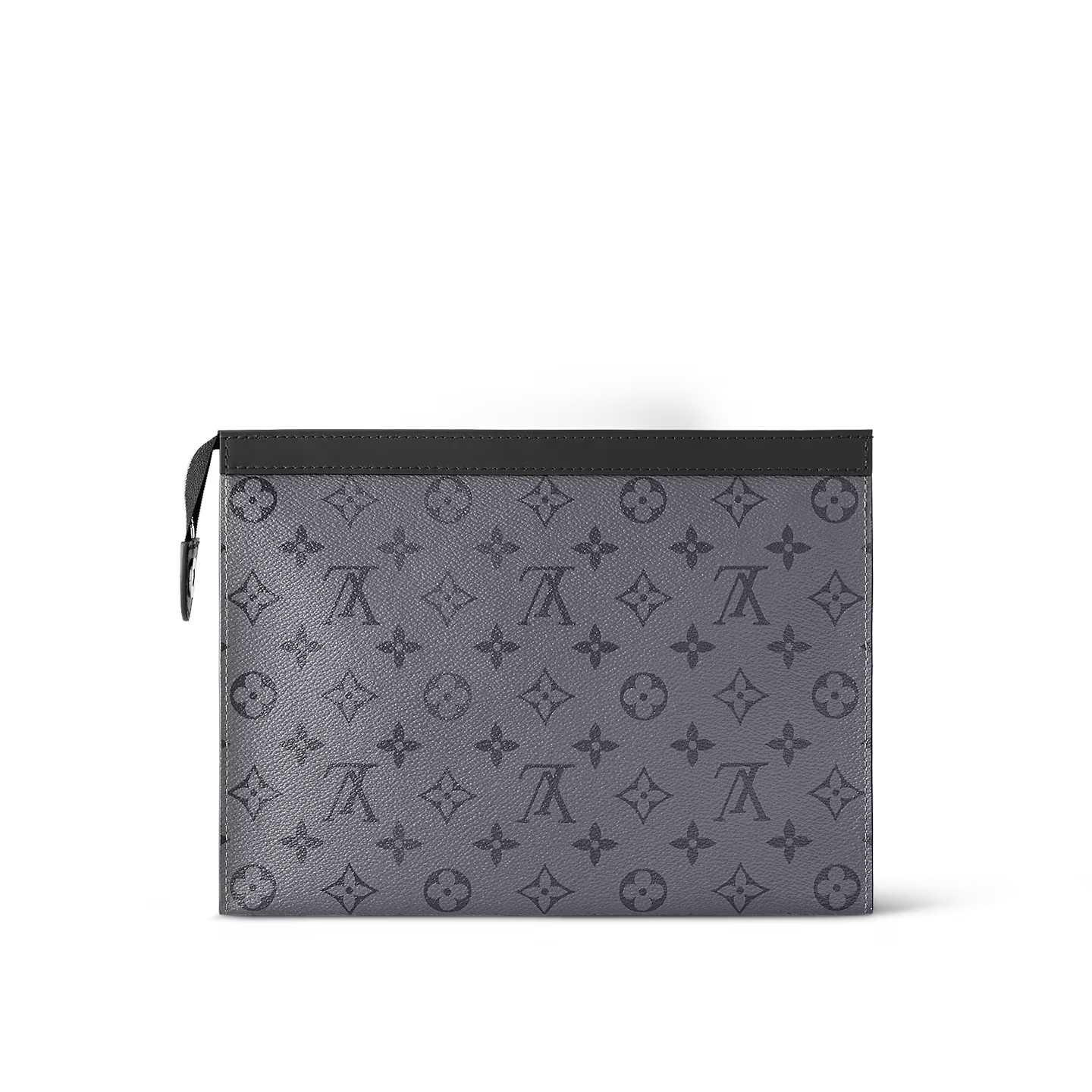 L0vis Vvtt0n Pochette Voyage MM Monogram Eclipse Bag Grey For Men 10,6in/27cm M69535
