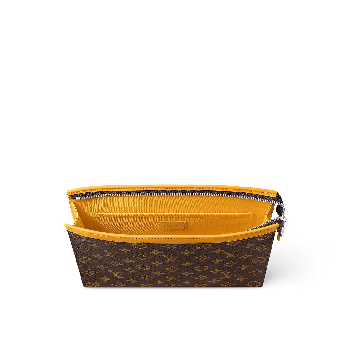 L0vis Vvtt0n Pochette Voyage MM Pouch Bag Yellow For Men 10,6in/27cm M82860