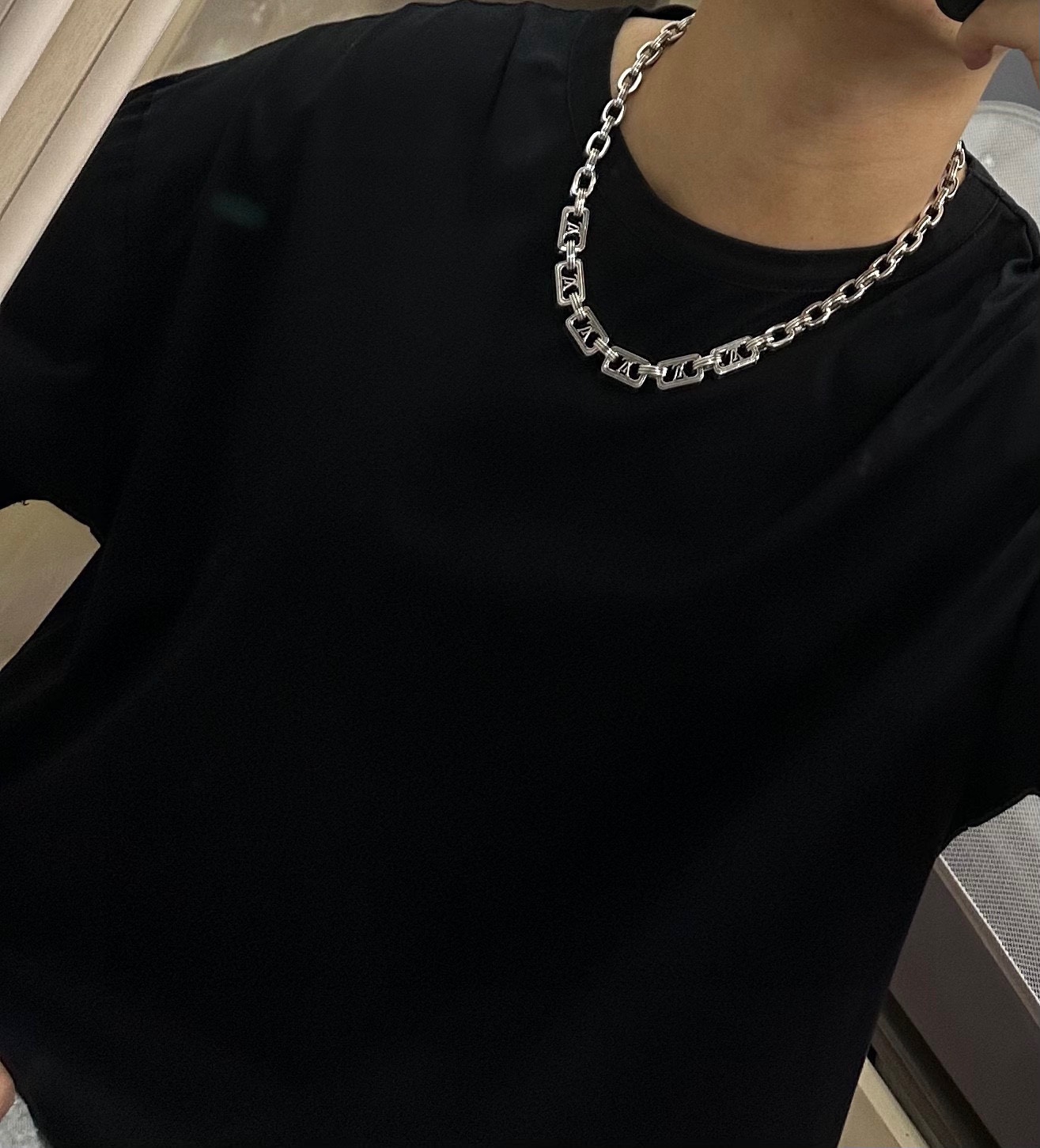 L0vis Vvtt0n Retro Necklace Silver For Women