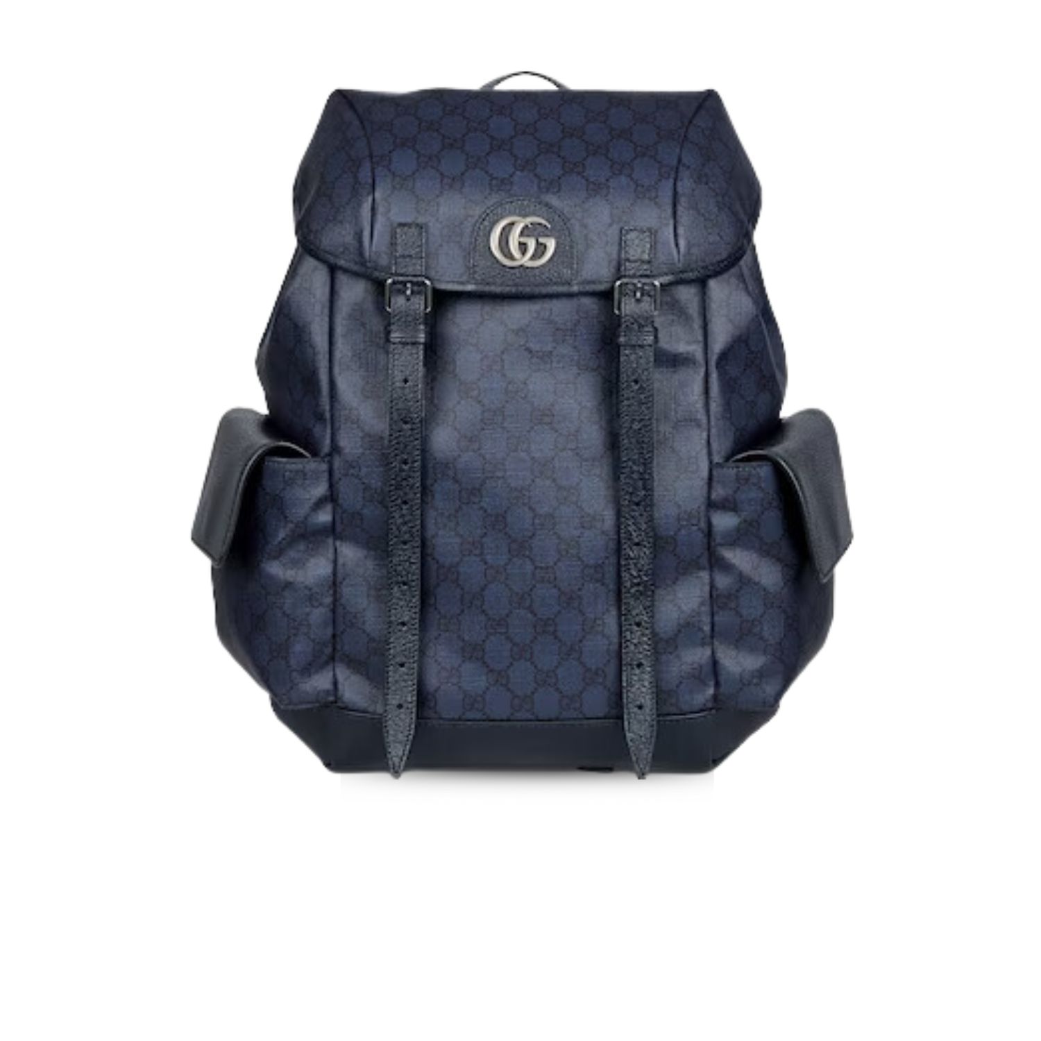 Gvc*1 Ophidia Medium Backpack Blue For Men 15.7 in/ 40 cm 598140 FABHU 8442