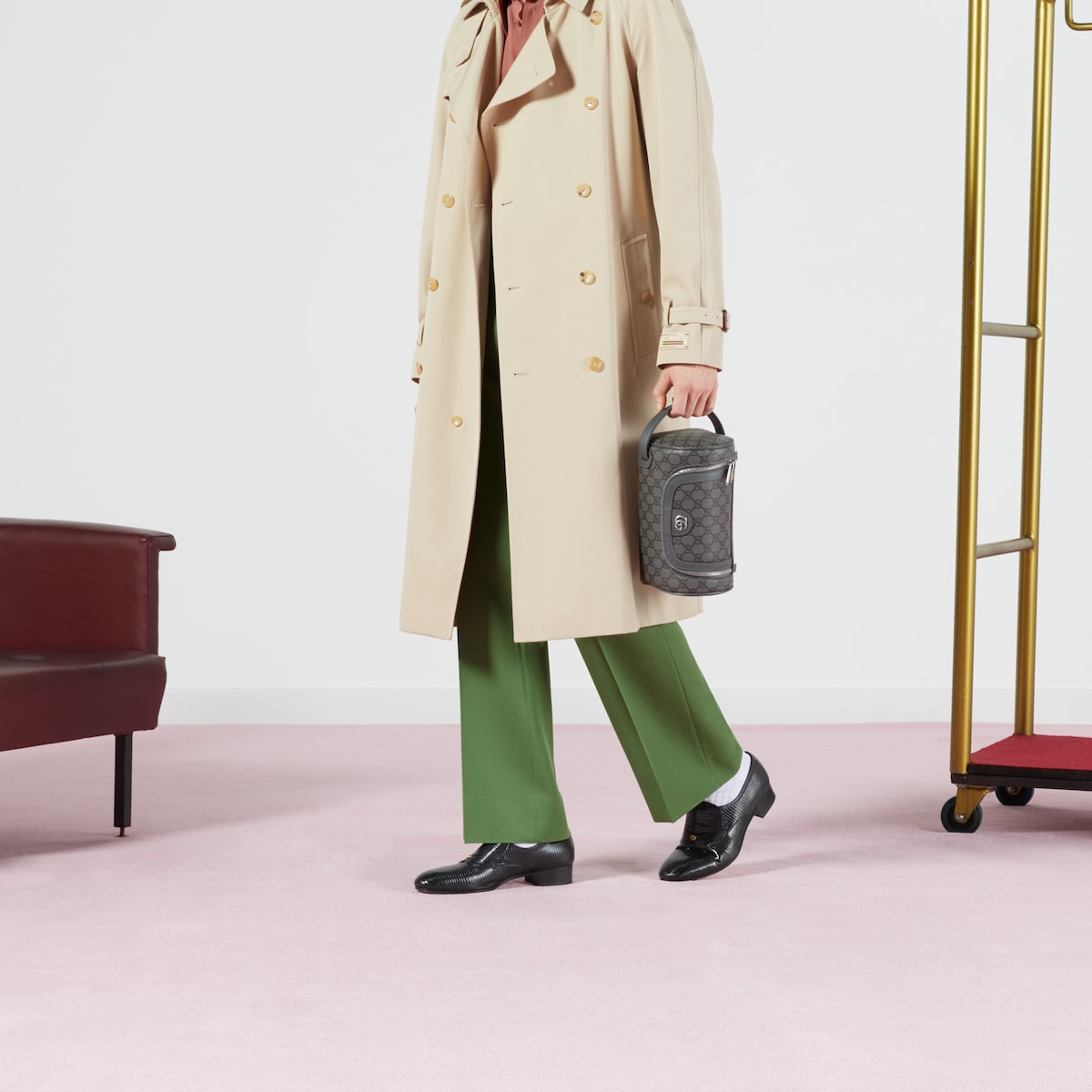 Gvc*1 Ophidia Toiletry Case Grey 11 in/ 28 cm 739670 UULBN 1244