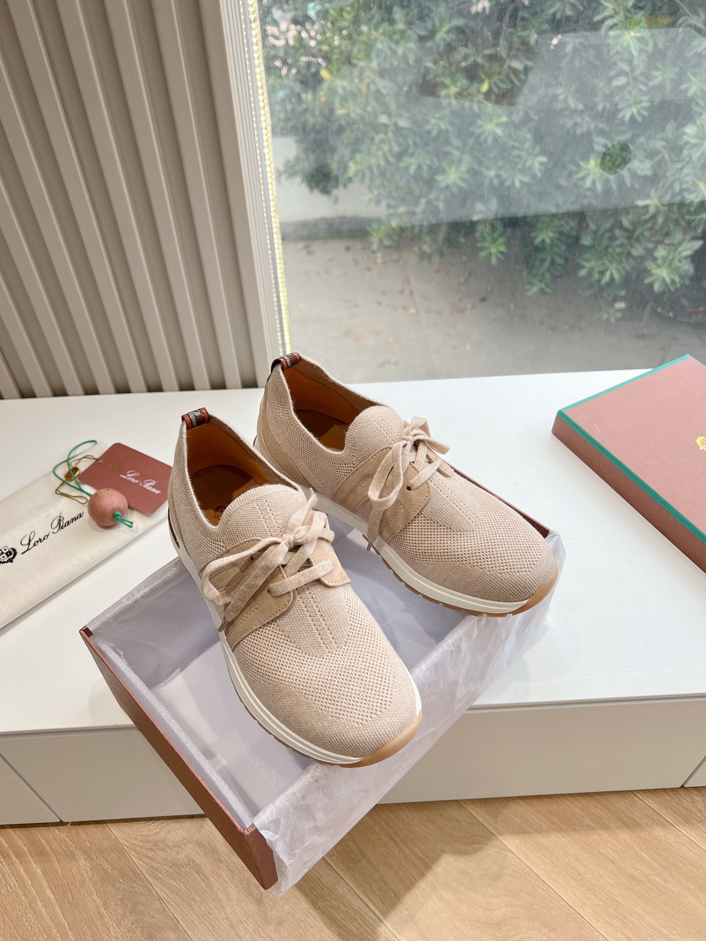 L0r0 P1ana 360 Lp Lady Flexy Walk Sneaker Beige Melange For Women – FAI7759 D927