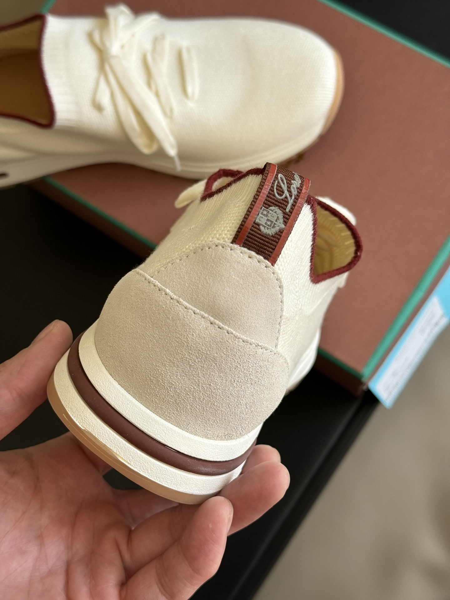 L0r0 P1ana Loro 360 LP Flexy Walk Sneakers Pure Dunes Mel For Women – FAN9467 106O