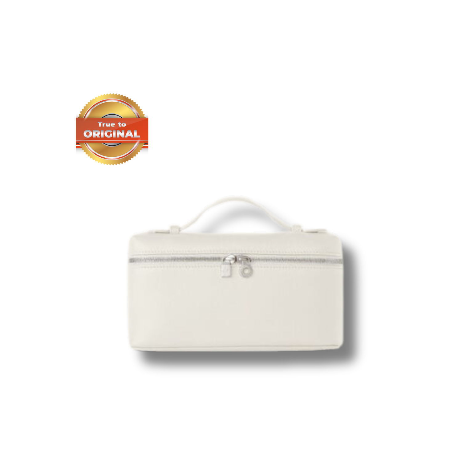 [True-to-ORIGINAL] L0r0 P1ana Extra Pocket L27 Bag Whisper White For Women 10.6in/27cm FAN4043 1615