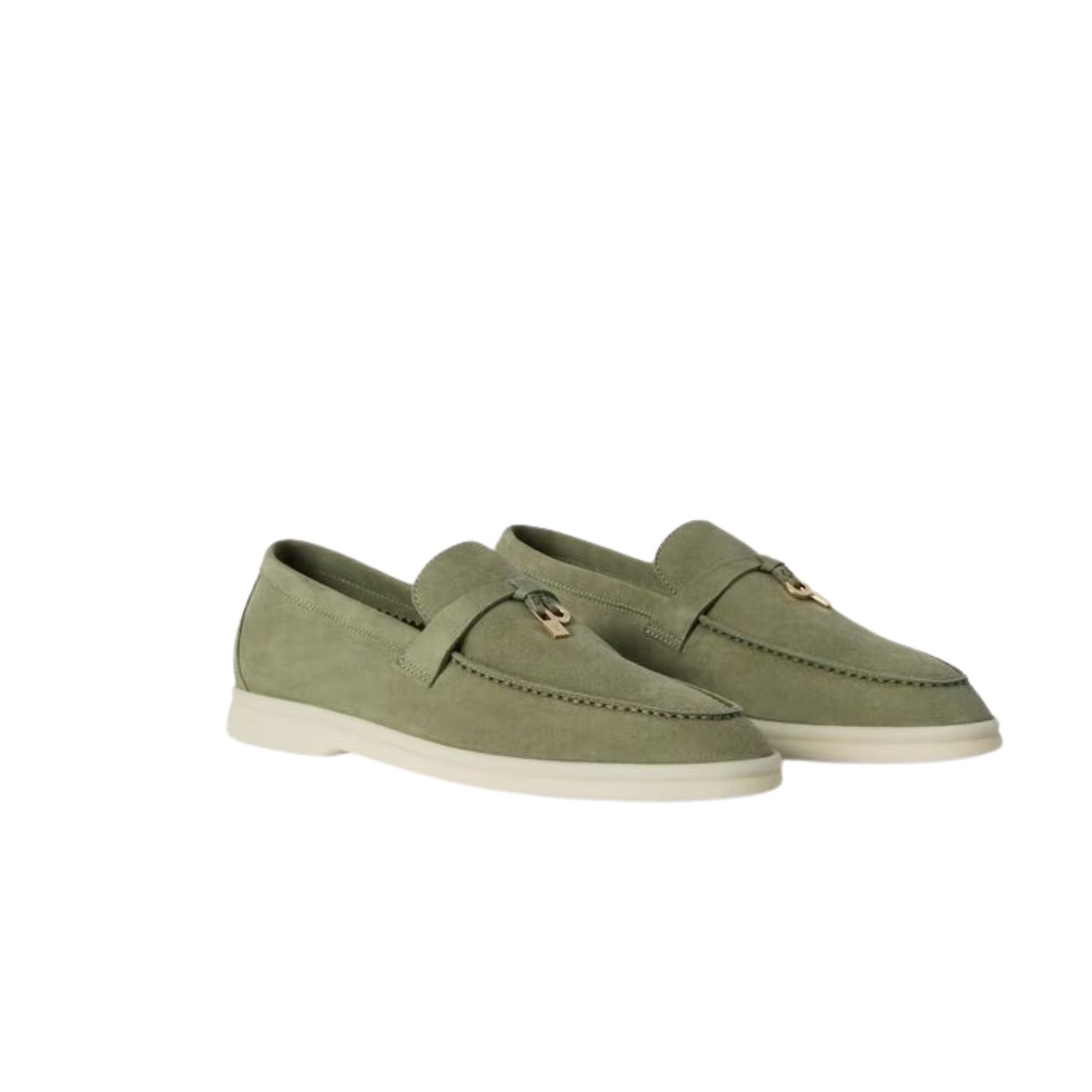 L0r0 P1ana Summer Charms Walk Loafers Tea Room For Women – FAE5444 50KY