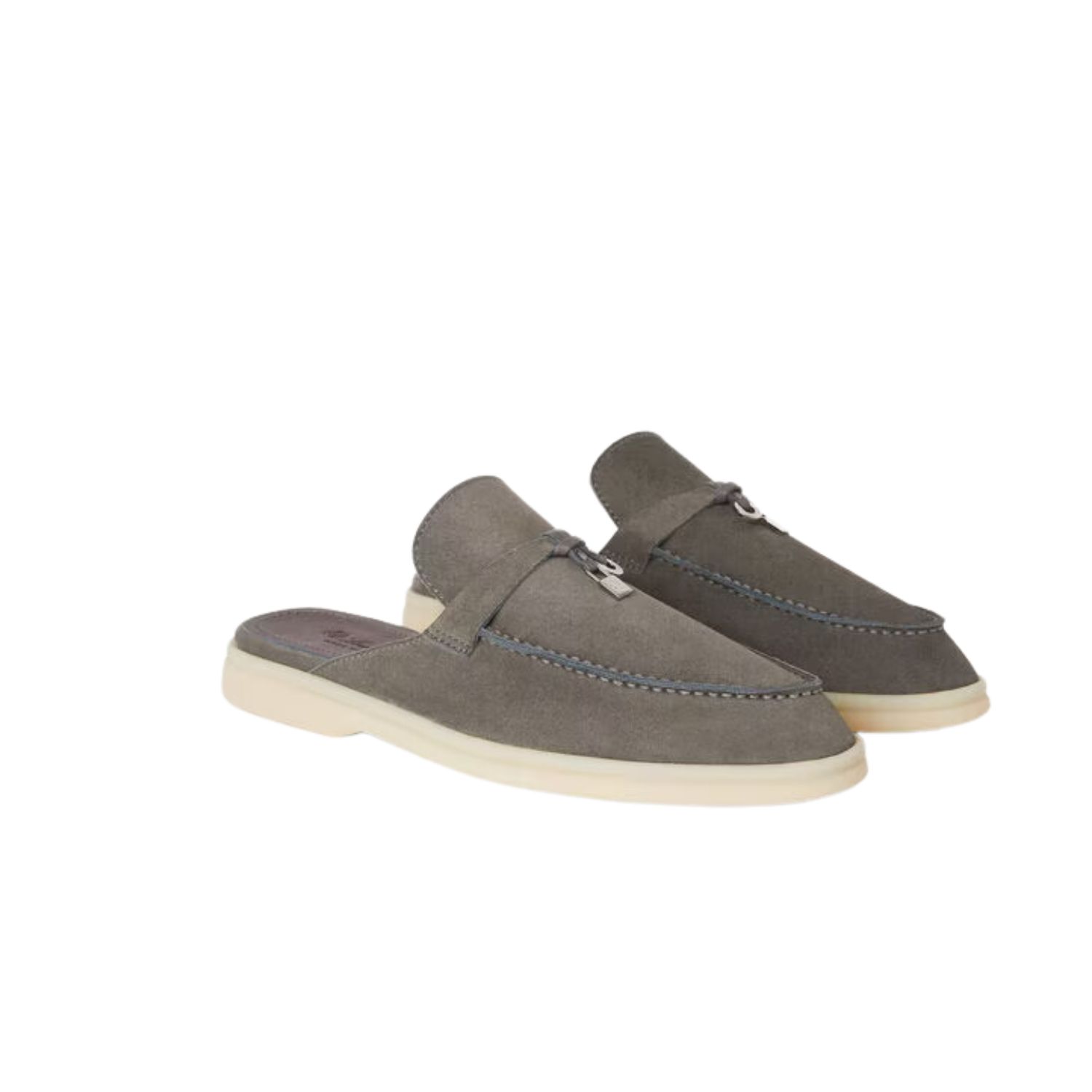 L0r0 P1ana Babouche Charms Walk Loafers Shade Grown For Women – FAI1543 50W3