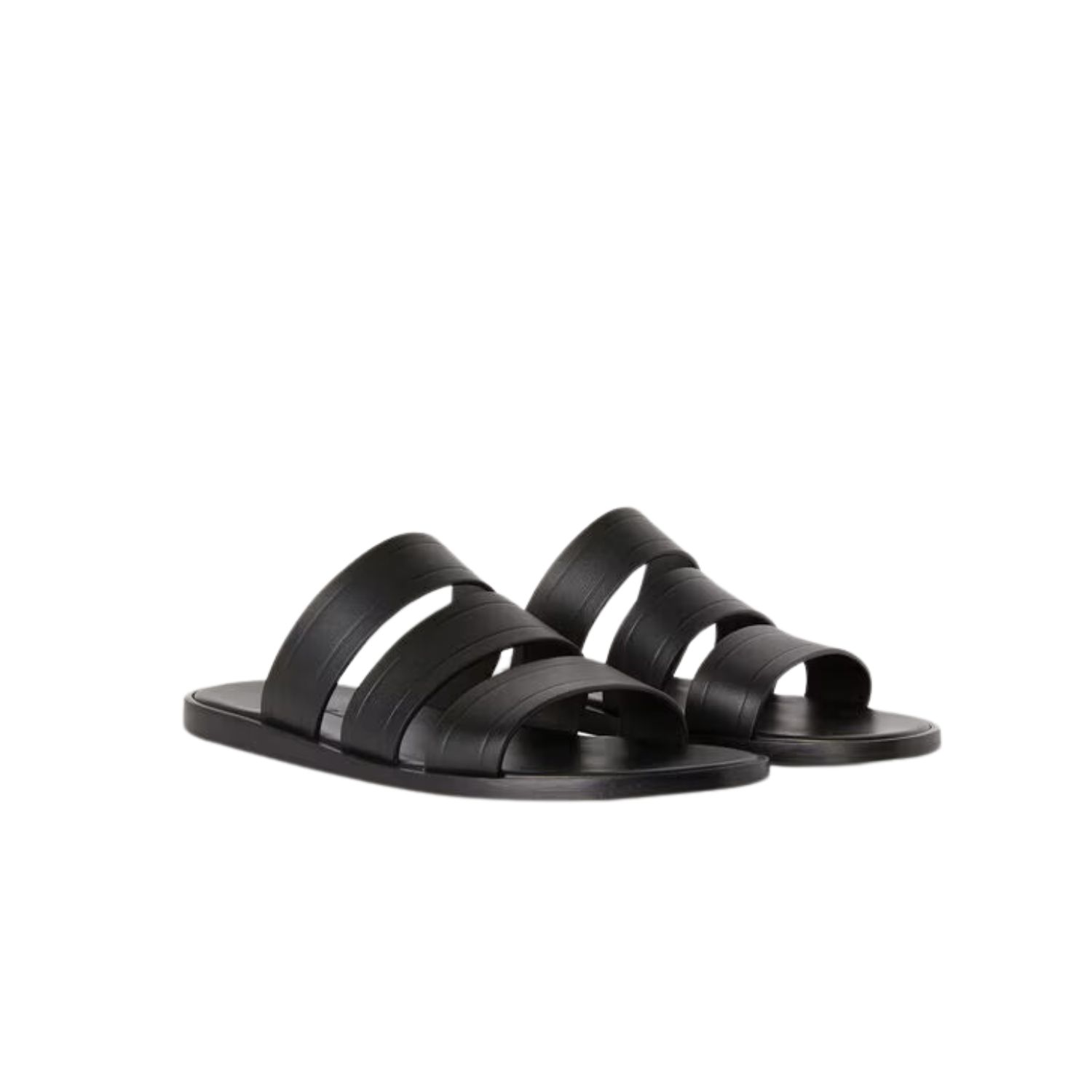 L0r0 P1ana Naha Sandal Black For Men FAN8776