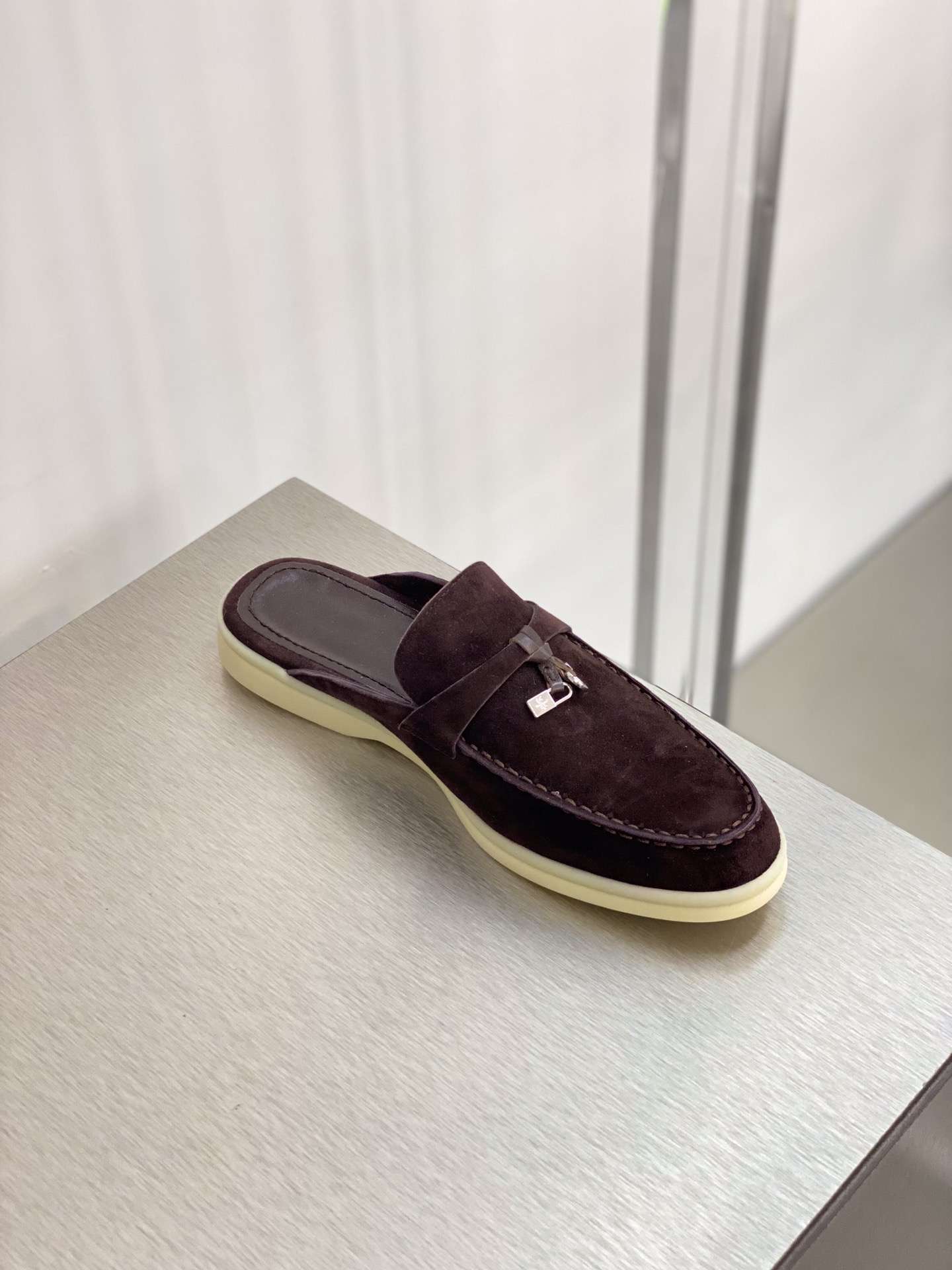 L0r0 P1ana Babouche Charms Walk Loafers Bright Amaranth For Women – FAI1543 K03I