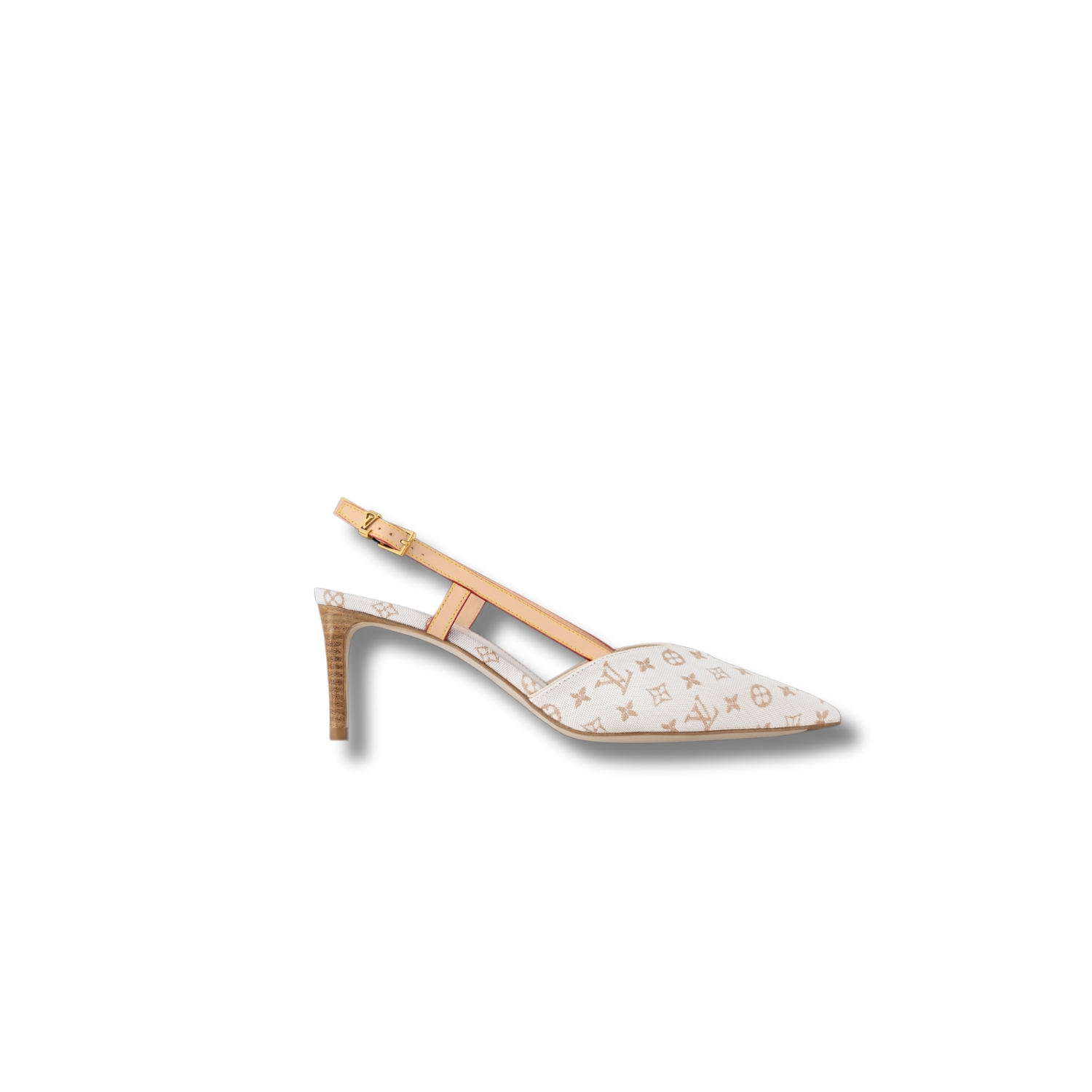 L0vis Vvtt0n Allure Slingback Pump Beige For Women 1ADBVD