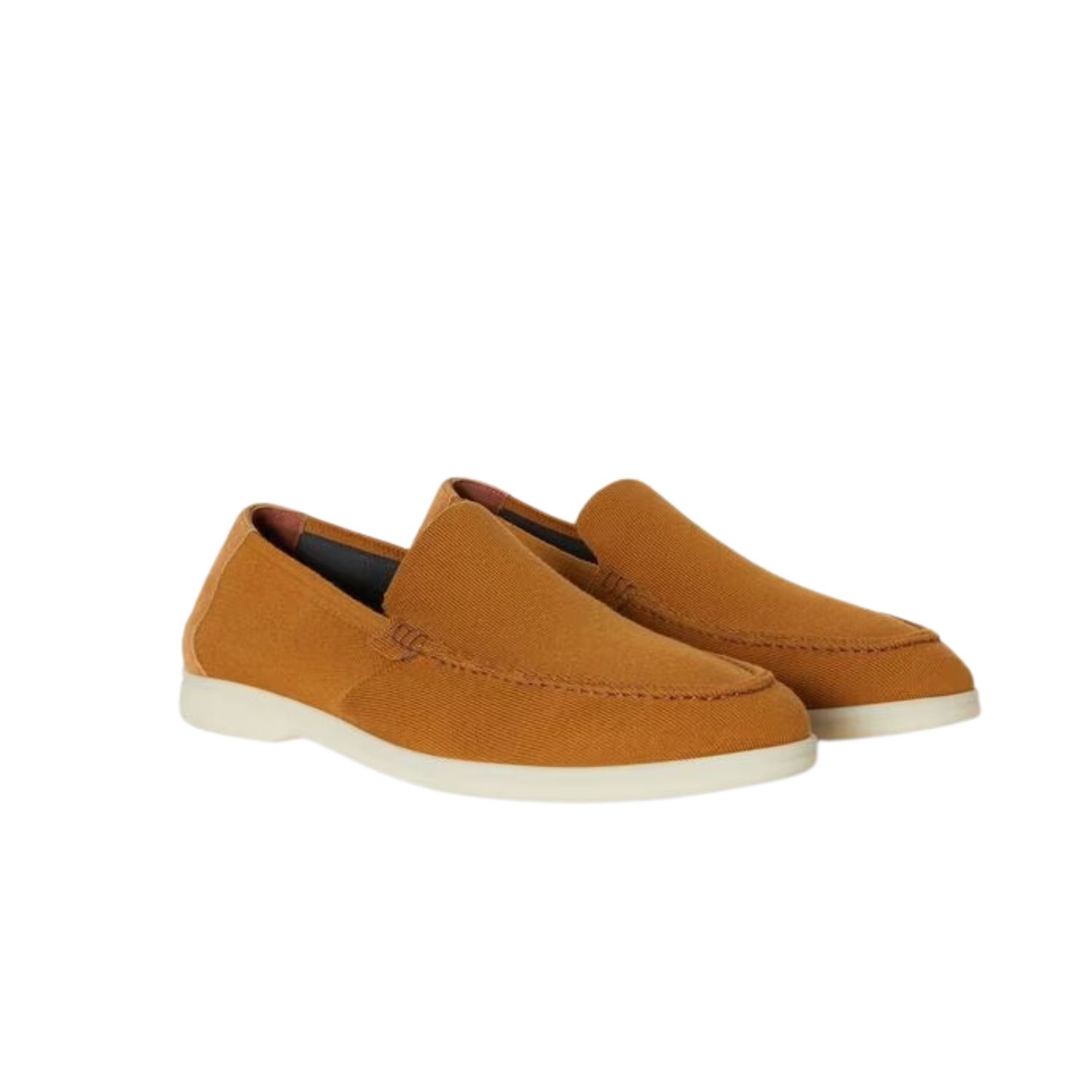 L0r0 P1ana Summer Walk Knitted Brown For Men FAM1581