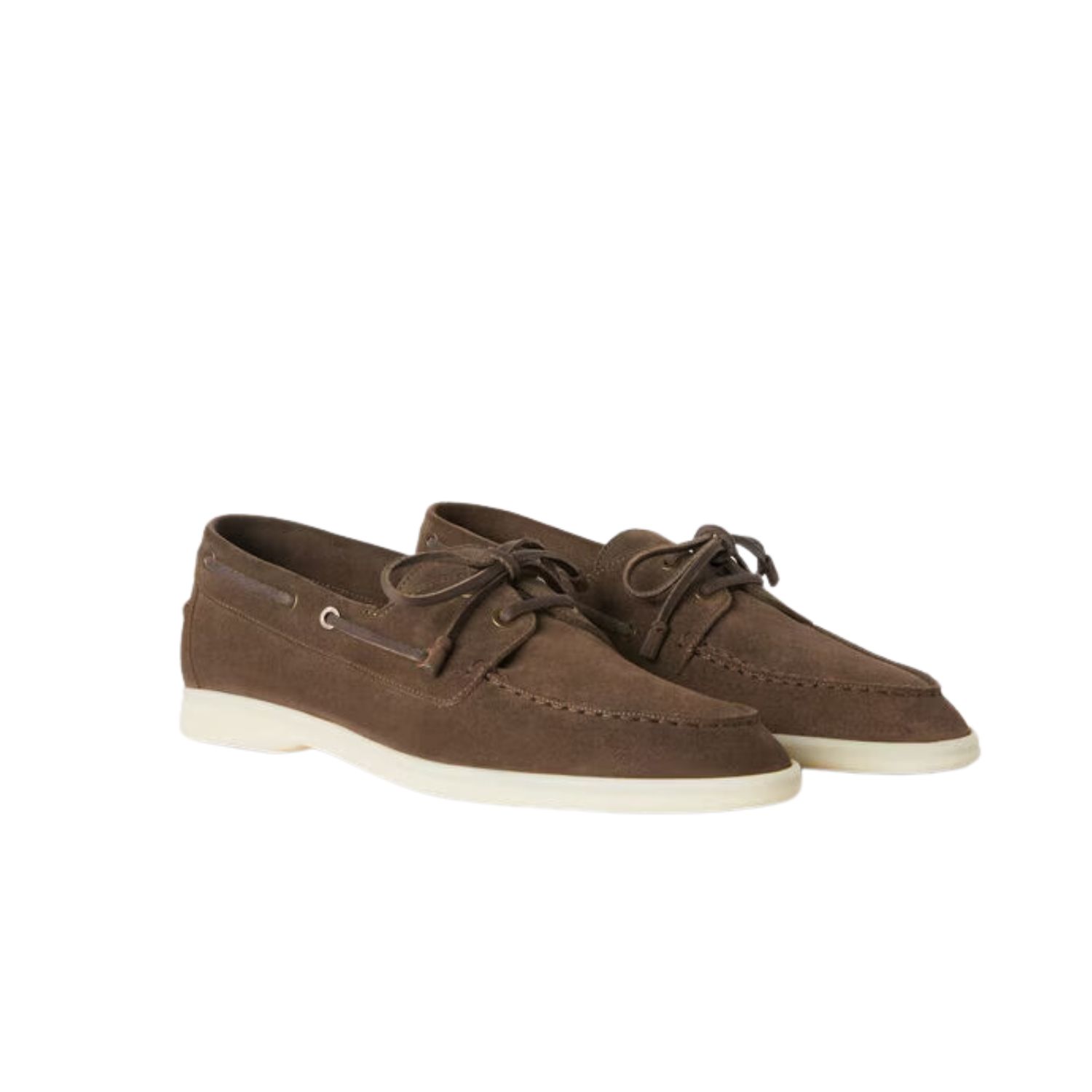 L0r0 P1ana Sea-Sail Walk Loafers Brown For Men FAN1317