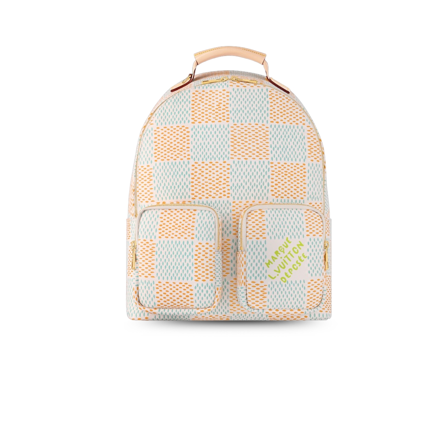 L0vis Vvtt0n Backpack Multipocket White For Men N40735 11.8in/30cm