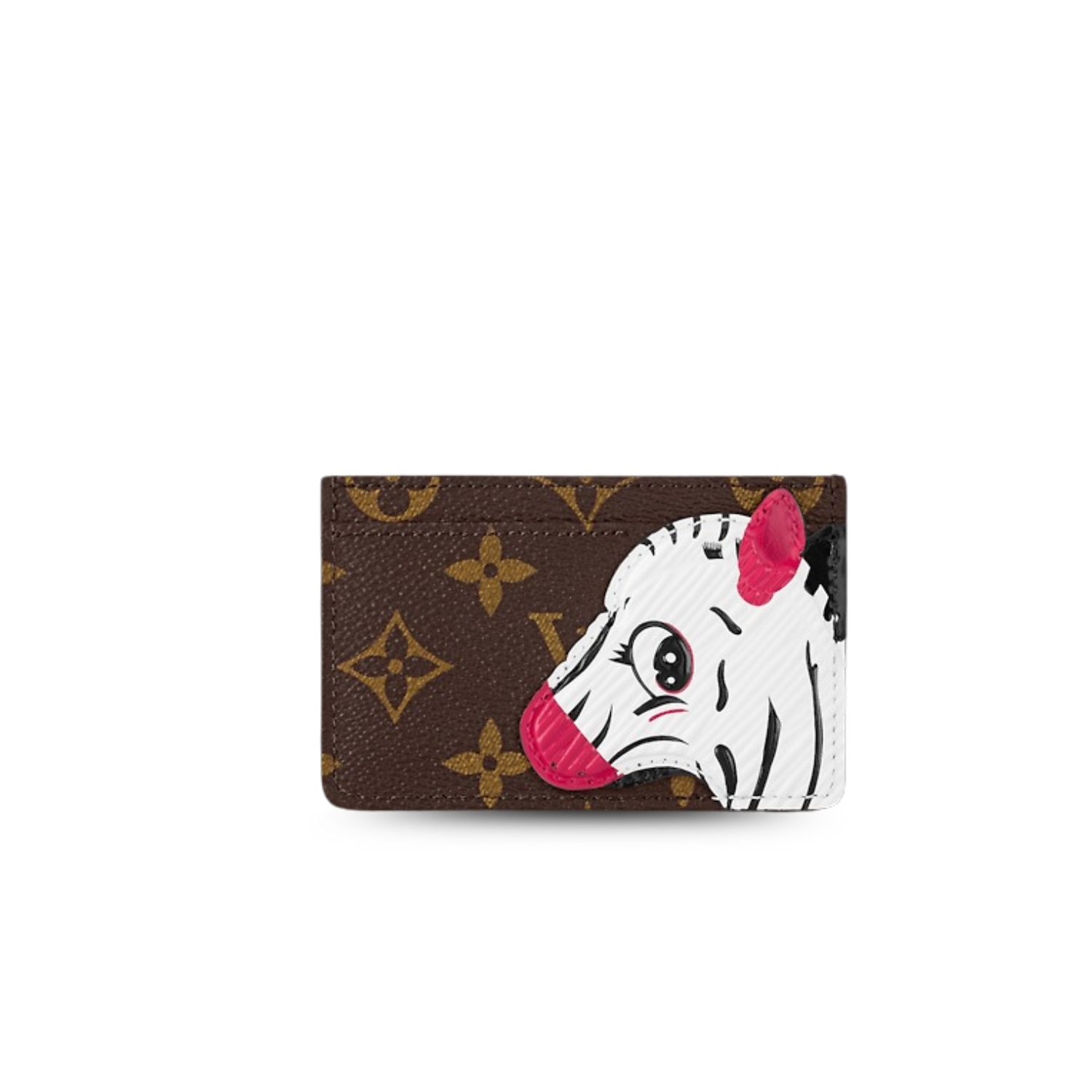 L0vis Vvtt0n Monogram Card Holder Brown For Women M11448 4.3in/11cm