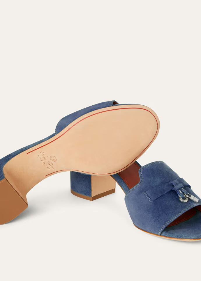 L0r0 P1ana Summer Charms Sandal Denim For Women – FAI5579 WF02